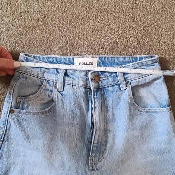 Rollas High Rise Duster Jeans Size 25 - Picture 6 of 6